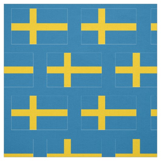 Tissu Drapeau suédois (Échantillon)
