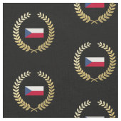 Tissu Drapeau tchèque (Fermer)