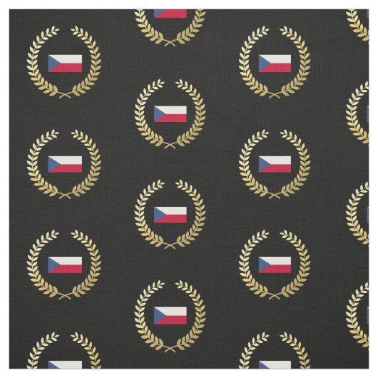 Tissu Drapeau tchèque (Échantillon)