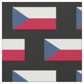Tissu Drapeau tchèque (Fermer)