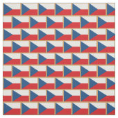 Tissu Drapeau Tchèque et mode République Tchèque Fabric/ (Échantillon)