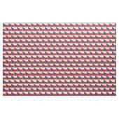 Tissu Drapeau Tchèque et mode République Tchèque Fabric/ (Fat Quarter)