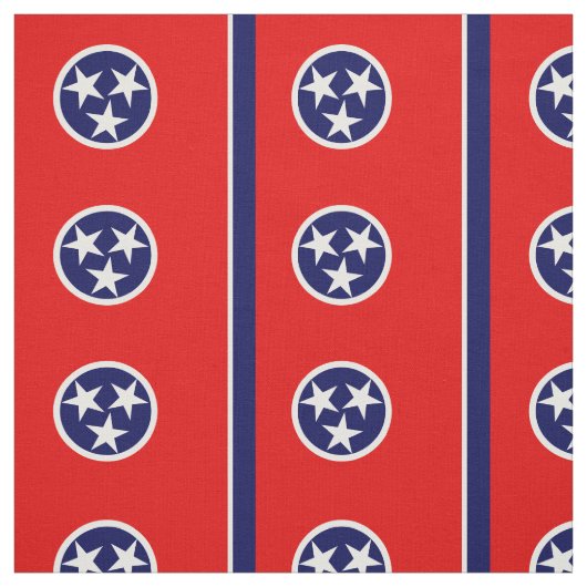 Tissu Drapeau TENNESSEE (Échantillon)
