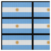 Tissu Drapeau traditionnel de l'Argentine (Fermer)