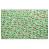 Tissu Drapeau trèfle Bangladesh (Fat Quarter)