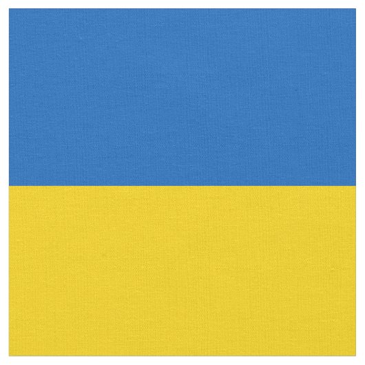 Tissu Drapeau ukrainien (Fermer)
