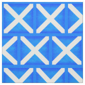 Tissu Drapeau vintage écossais - Le Saltire (Échantillon)