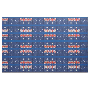 Tissu drapeaux australiens motif Thunder_Cove