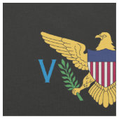 Tissu Drapeaux des îles Vierges américaines Paradis amér (Fermer)