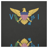 Tissu Drapeaux des îles Vierges américaines Paradis amér (Échantillon)