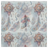 Tissu Dreamcaters dans un thème bohème (Échantillon)