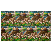 Tissu Dreaming of Fun Fox Fabric (Fat Quarter)
