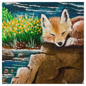 Tissu Dreaming of Fun Fox Fabric (Fermer)