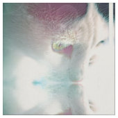 Tissu Dreamy Cat Portrait (Fermer)