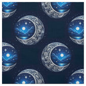 Tissu Dreamy Crescent Moon (Échantillon)