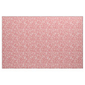 Tissu Drôle Abracadabra Texte blanc. Fond rose corail (Fat Quarter)