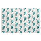 Tissu drôle dabbing bleu popsicle (Fat Quarter)