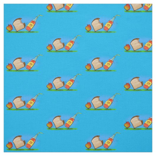 Tissu Drôle de dessin animé de fourmis (Échantillon)