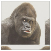 Tissu drôle de gorille (Fermer)