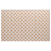 Tissu Drôle de grâces dabbing dindes (Yard)