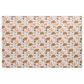 Tissu Drôle de grâces dabbing dindes (Fat Quarter)