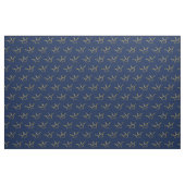 Tissu Drôle or couronne + votre backgr. & texte (Yard)