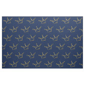 Tissu Drôle or couronne + votre backgr. & texte (Fat Quarter)