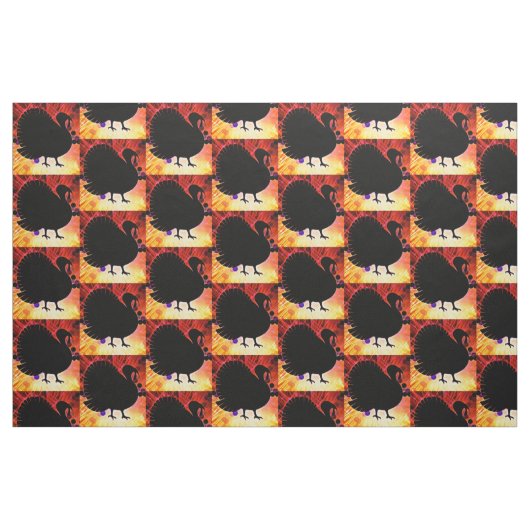 Tissu Drôle Turquie (Fat Quarter)