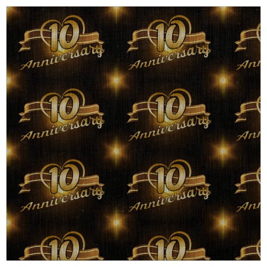 tissu du 10e anniversaire ! (Échantillon)