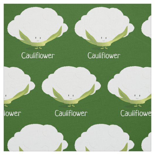 Tissu du caractère | de chou-fleur (Échantillon)