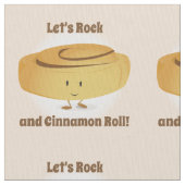 Tissu du caractère | de petit pain de cannelle (fermé)