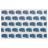 Tissu du coton de Hippie Van Custom Combed (56" (Fat Quarter)