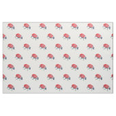 Tissu du coton peigné par coutume de coccinelle (Fat Quarter)