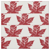 Tissu du drapeau canadien Tissu Customisé (Échantillon)