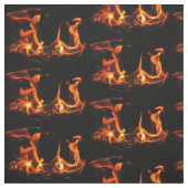 Tissu du feu de danse (Échantillon)