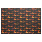 Tissu du feu de danse (Fat Quarter)