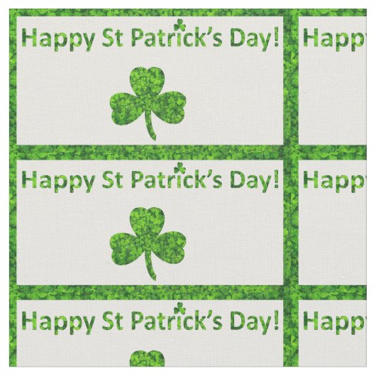 🍀 tissu du jour de Saint Patrick (Fermer)