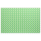 Tissu du jour de St Patrick vert clair de (Yard)