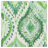 Tissu Du Marocain vert Ogee (Fermer)