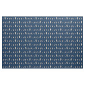 Tissu du parti des pingouins (Navy) (Fat Quarter)