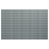 Tissu Duck Egg Blue & Black Plaid Gingham (Yard)