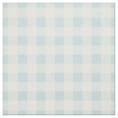 Tissu Duck Egg Blue & White Plaid Gingham (Échantillon)