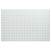 Tissu Duck Egg Blue & White Plaid Gingham (Fat Quarter)