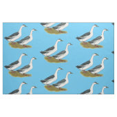 Tissu Ducks : Blue Magpies (Fat Quarter)