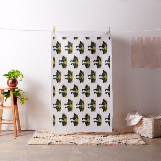 Tissu Ducks : Cayuga Pair (In Situ)
