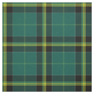 Tissu Duffy Tartan Motif Green Irish Plaid