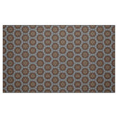 Tissu d'Upholstérie Brown Turquoise et terrestre p (Fat Quarter)