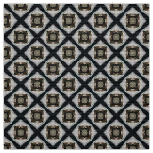 Tissu d'Upholstery Brown et gris clair de qualité (Échantillon)