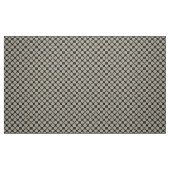 Tissu d'Upholstery Brown jaune canari et foncé (Fat Quarter)