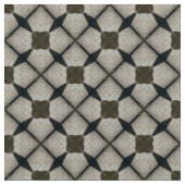 Tissu d'Upholstery Brown jaune canari et foncé (Fermer)